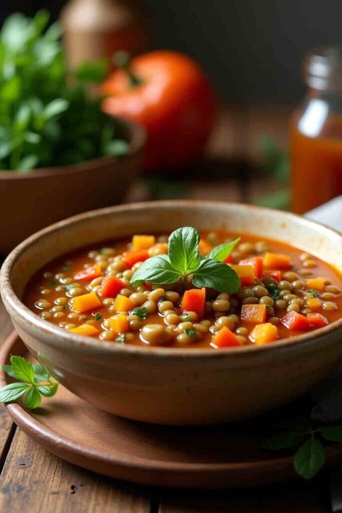 Slow Cooker Lentil Soup